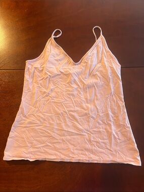 Express BEST LOVED CAMI Pale Pink V-Neck Spaghetti Strap Camisole